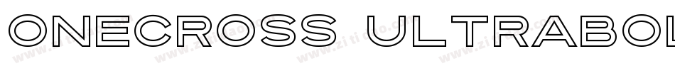 OneCross UltraBold字体转换